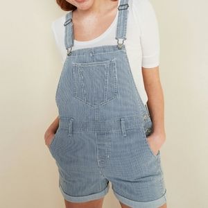Must have! Sold out railroad stripe shortalls!